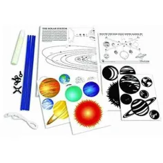 Leuchtendes mobiles Sonnensystem Bastelwissenschaftsspiel Bild 2