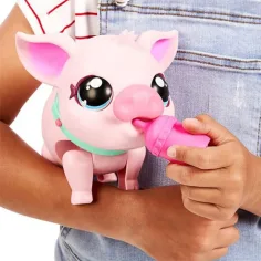 Little Live Pets: Pinki, ein interaktives Spielzeugschweinchen Bild 3