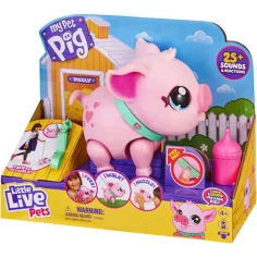 Little Live Pets: Pinki, ein interaktives Spielzeugschweinchen
