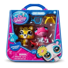 Littlest Pet Shop: Doppeltes Haustierfiguren-Paket S5 - Chamäleon und Jaguar Bild 1