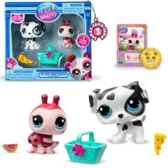 Littlest Pet Shop: Doppelpack Haustierfiguren S3, verschiedene Varianten, 1 Stück Bild 3