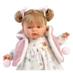 Llorens: Joelle 38 cm große Puppe mit Geräuschen im Rehkleid Bild 3