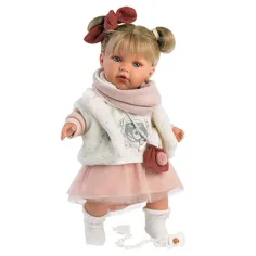 Llorens: Julia weinende Puppe in Weste 42cm