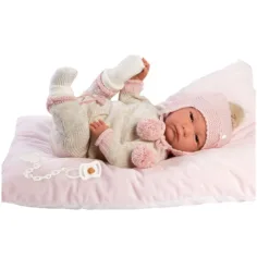 Llorens: Reborn limitierte Ausgabe lebensechte Neugeborenenpuppe mit Quastenbekleidung 42cm