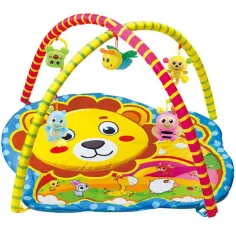 Löwen Baby Spielteppich mit Plüsch Tieren 72x65x47cm
