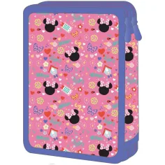 Luna: Minnie Maus 2-stöckiges gefülltes Federmäppchen Bild 2