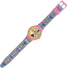 Luna: Analoge Minnie-Maus-Armbanduhr in Metalldose Bild 2