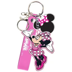 Luna: Disney Minnie Maus Schlüsselanhänger mit Karabiner