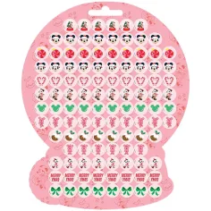 Luna: Disney Minnie Maus Weihnachts-Sticker-Set 300 Stück Bild 4