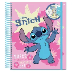 Luna: Disney Stitch 45-teiliges kreatives und Schreibset