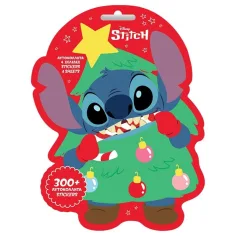Luna: Disney Stitch Weihnachtsstickerset mit 300 Aufklebern