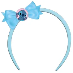 Luna: Haarband mit Lilo & Stitch-Muster und Schleife Bild 2