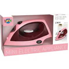 Luna: Happy Family rosa elektrisches Bügeleisen mit Licht und Sound