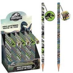 Luna: Jurassic World Bleistift mit Radiergummi, in zwei Varianten 1 Stück