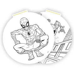 Luna: Kreatives 40-seitiges Skizzenbuch mit Spider-Man-Motiven, Aufklebern und Schablonen Bild 2
