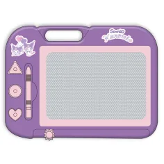 Luna: Kuromi magnetische Zeichentafel mit 3 Stempeln und abwischbarer Zeichenfläche Bild 2