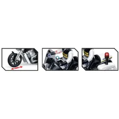 Luna: Light Striker Polizeimotorrad mit Polizeifigur, Licht und Sound 1/10 Bild 3