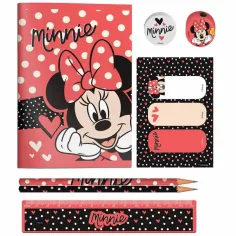 Luna: Minnie Maus Schreibset in PVC-Tasche Bild 2