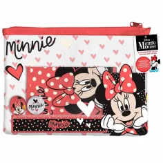 Luna: Minnie Maus Schreibset in PVC-Tasche