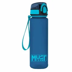 Luna: Must... Kunststoff-Trinkflasche mit Griff 650ml in verschiedenen Farben 1Stück Bild 2