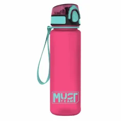 Luna: Must... Kunststoff-Trinkflasche mit Griff 650ml in verschiedenen Farben 1Stück Bild 4