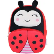 Luna: Must Kindergartens-Plüschrucksack mit Marienkäfer-Motiv 27x10x24 cm