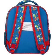 Luna: Must Team Dinosaurier abgerundeter Kindergarten-Rucksack mit 2 Fächern, 27x10x31cm Bild 2