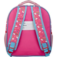 Luna: Must Team Einhorn-Kätzchen abgerundeter Kindergarten-Rucksack mit 2 Fächern 27x10x31 cm Bild 2