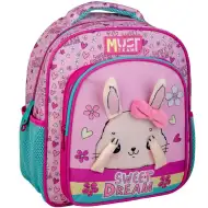 Luna: Must Team Hasen-Rucksack für den Kindergarten, abgerundet, 2 Fächer, 27x10x31 cm