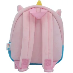 Luna: Must Team Unikornis rosa Kindergarten-Plüschrucksack 27x7x24 cm Bild 2