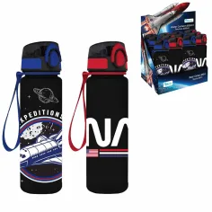 Luna: NASA Kunststoff Trinkflasche 650ml in zwei Varianten 1 Stück