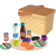 Luna: Picknick-Spielset im Korb, 25-teilig Bild 2
