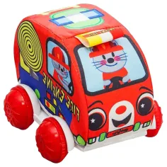 Luna: Plüschspielzeug weiches rollendes Auto in verschiedenen Ausführungen 1 Stück Bild 2