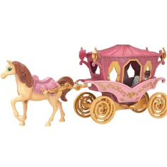 Luna: Prinzessinnen-Pferdewagen-Spielset in rosa Bild 2