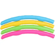Luna: Regenbogenfarben 8-teiliges zusammensteckbares Hula-Hoop-Reifen 83cm Bild 2