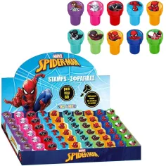 Luna: Spider-Man Charakter Bleistiftspitzer Stempel in verschiedenen Ausführungen 1 Stück