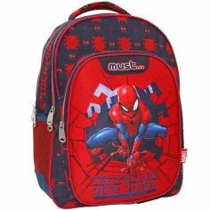 Luna: Spider-Man Dreifach-Schulranzen, Rucksack 32x18x43cm