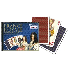 Luxus Rommé-Karten - France Royale 2x55 Blatt - Piatnik