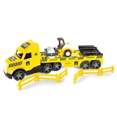 Magic Truck Technic: LKW mit Walze und Licht 80cm - Wader Bild 2