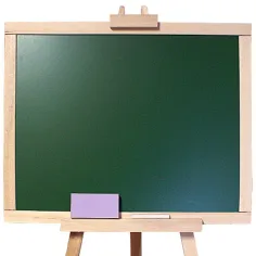 Magnetische Zeichentafel aus Naturholz Bild 2