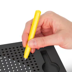 Magnetische Zeichentafel mit Kugeln und Stift Bild 4