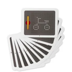 Magnetische Zeichentafel mit Kugeln und Stift Bild 5