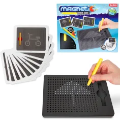 Magnetische Zeichentafel mit Kugeln und Stift