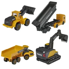 Majorette - Volvo Edition Baugeräte 4er-Set - Simba Toys Bild 3