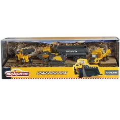 Majorette - Volvo Edition Baugeräte 4er-Set - Simba Toys