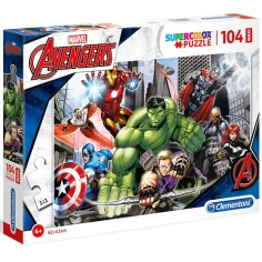 Marvel Avengers 104-teiliges Maxi Puzzle - Clementoni