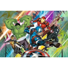 Marvel Avengers Kraft und Macht 100-teiliges Puzzle - Trefl Bild 2