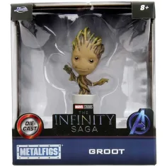 Marvel: Groot Premium Metall-Actionfigur 10cm - Jada Toys Bild 4