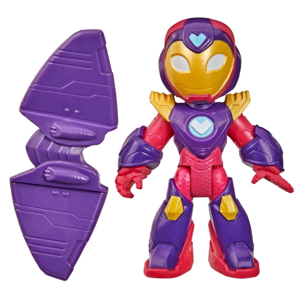 Marvel Iron Man und seine fantastischen Freunde: Iron Heart Actionfigur mit Zubehör - Hasbro Bild 2