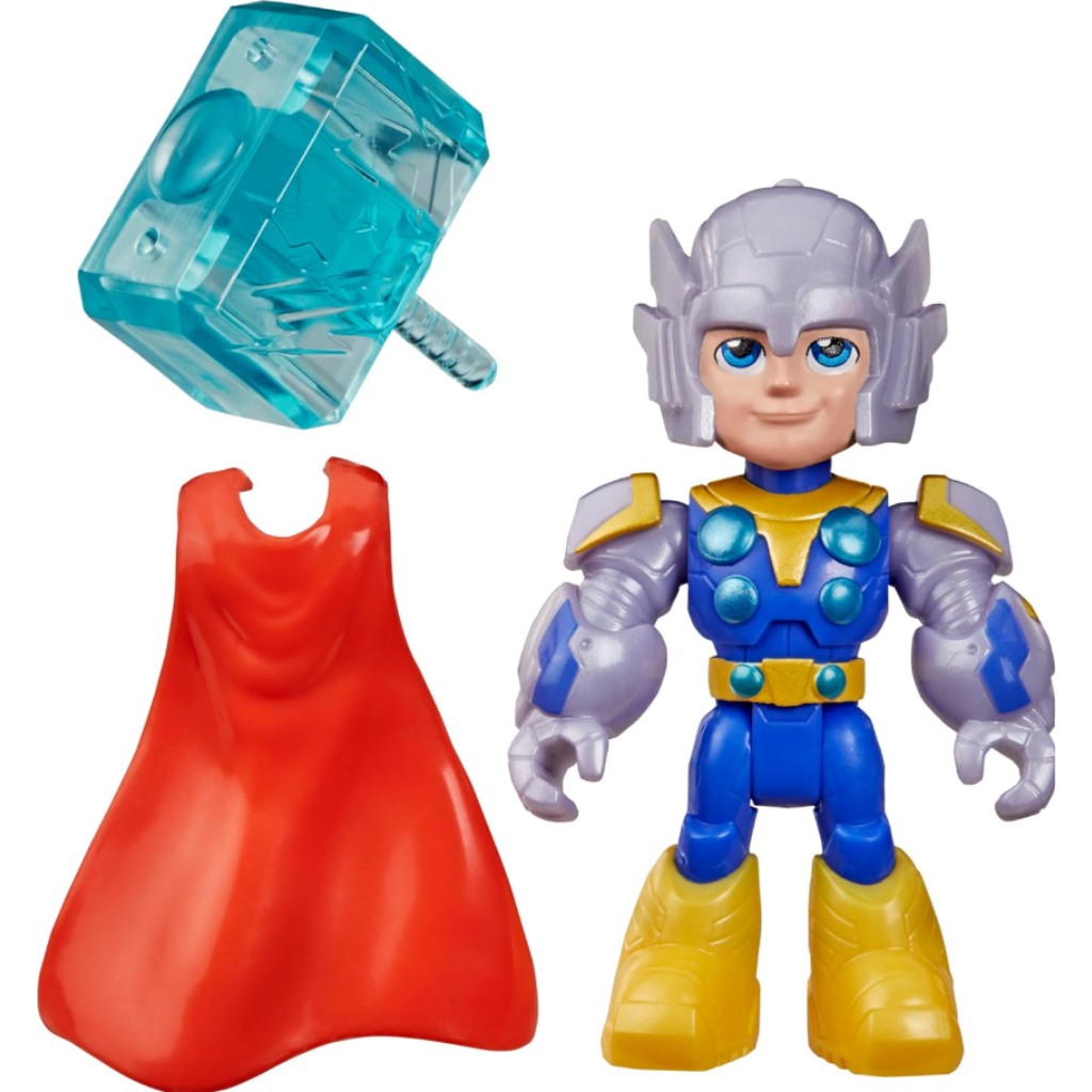 Marvel Iron Man und seine fantastischen Freunde: Thor Actionfigur mit Zubehör - Hasbro Bild 2